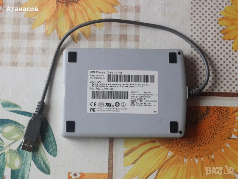 Fujitsu FPCFDD12 External Floppy Drive, снимка 1