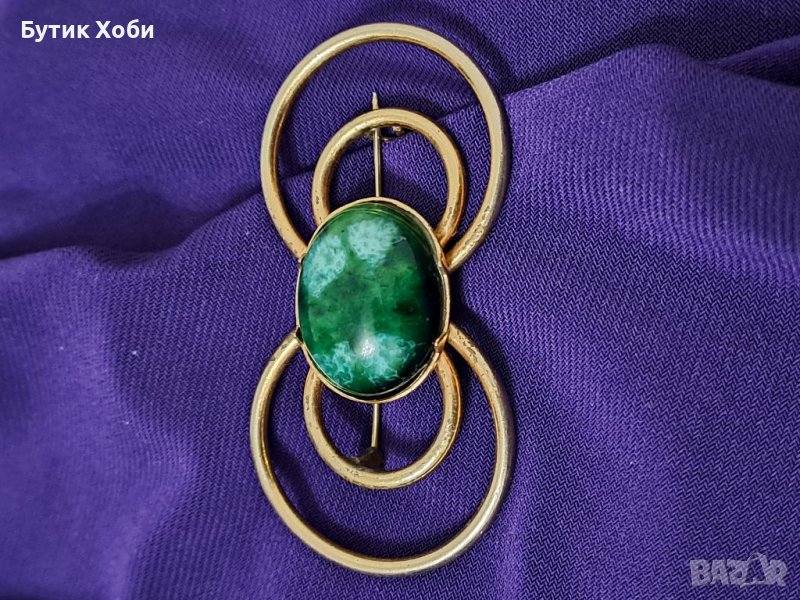 Стара руска брошка, снимка 1