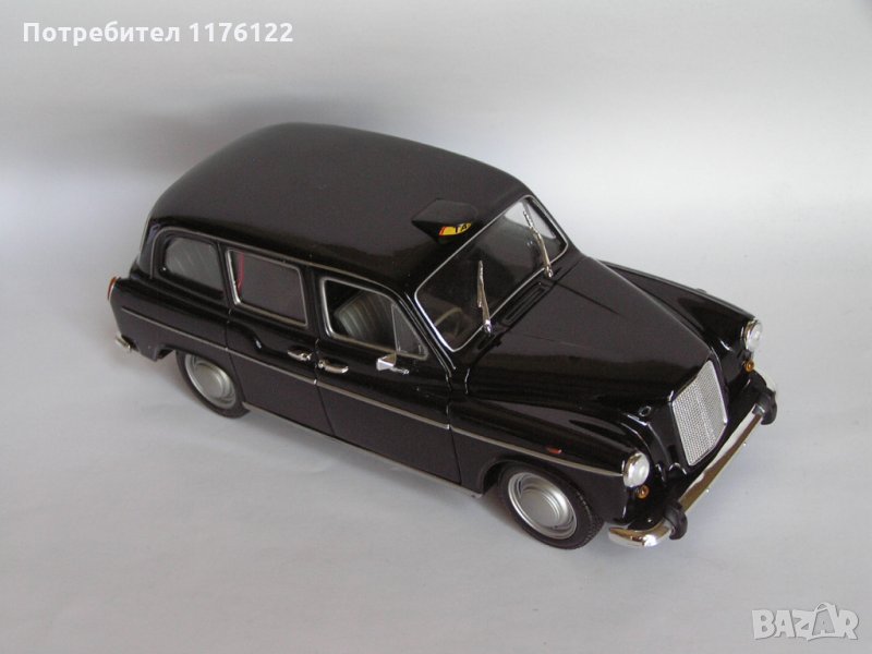 1/24 Welly Austin FX4 London Taxi Cab Лондонско Такси, снимка 1