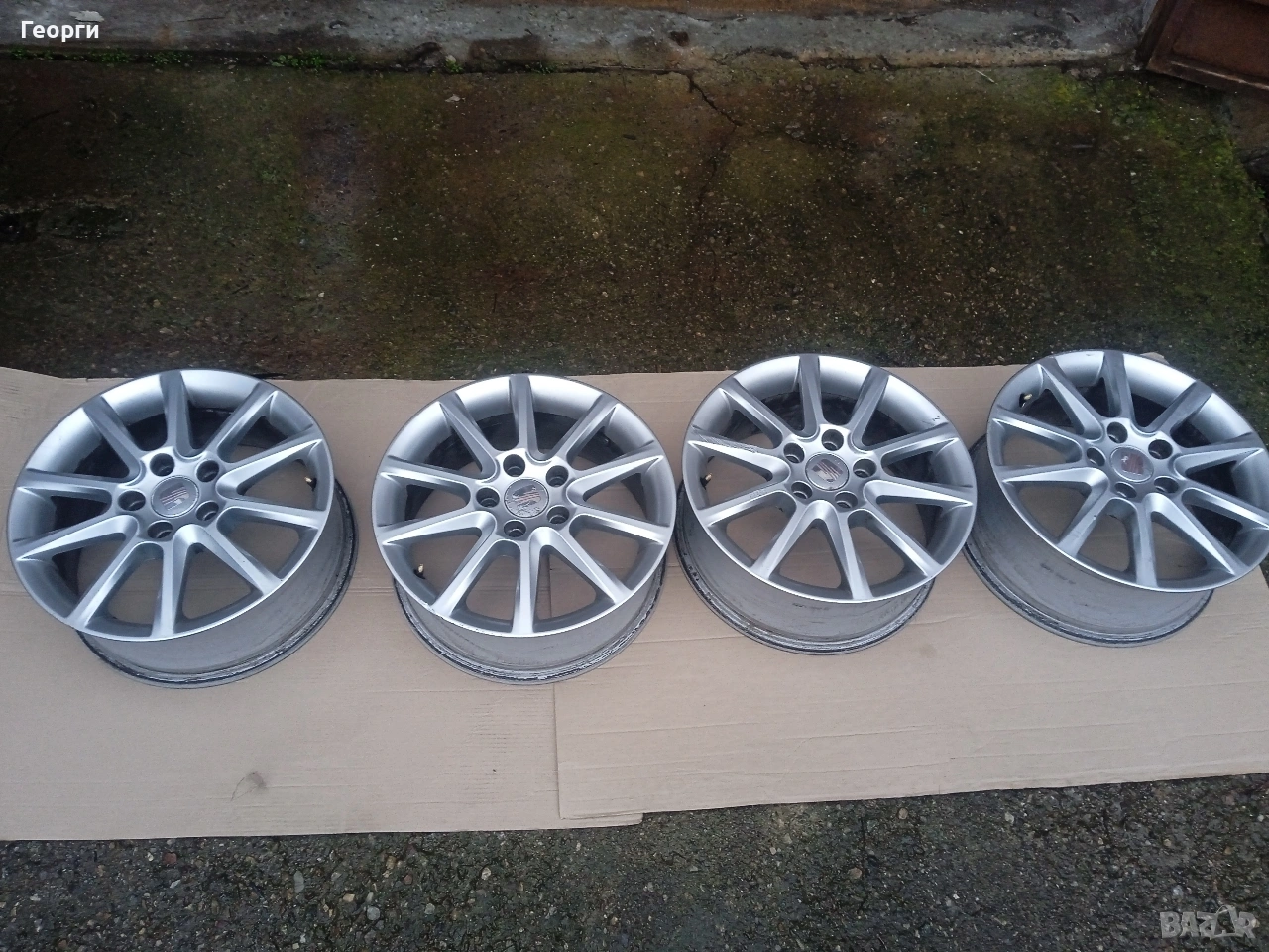 Алуминиеви джанти 5х112х 16' VW/SEAT , снимка 1