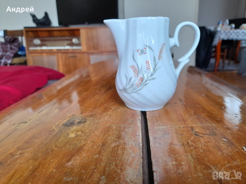 Стара порцеланова кана,каничка #17, снимка 1