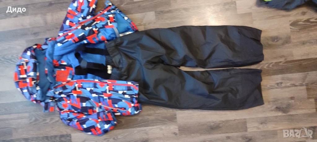 Детски ски панталон WEDZE р.116 и ски яке Kiki & Koko р.110, снимка 1