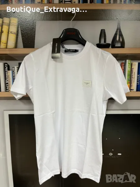 Мъжка тениска Dolce & Gabbana Classic Bianco 2024 !!!, снимка 1
