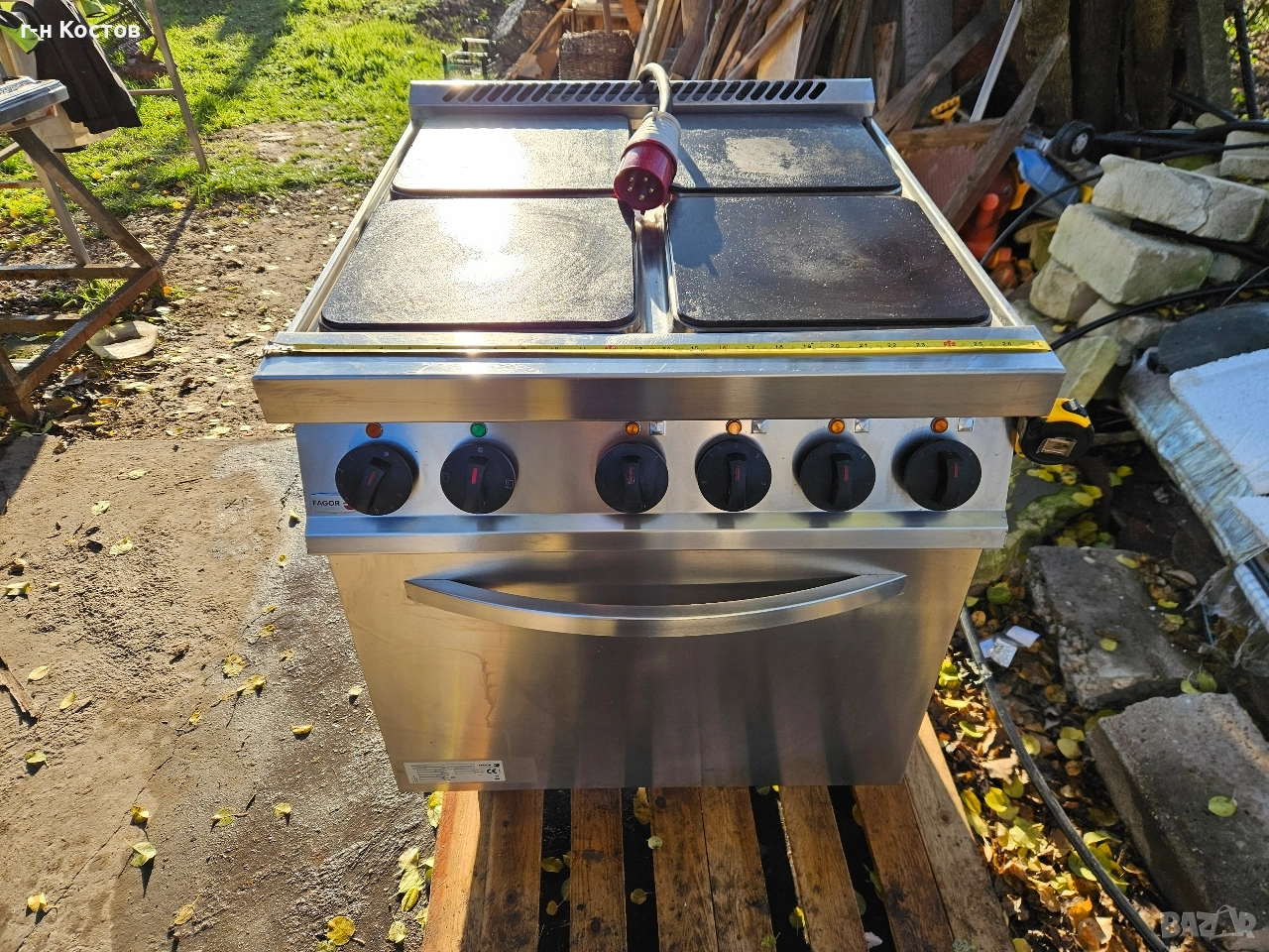 Фурна Печка за Агнета Прасенца за готвене печене професионална трифазна 18kw., снимка 1