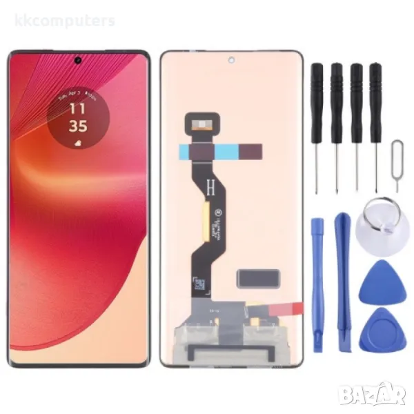 Оригинален P-OLED LCD Дисплей и Тъч Скрийн за Motorola Edge 50 Pro, снимка 1