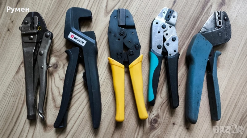Клещи за кримпване (кербоване), снимка 1