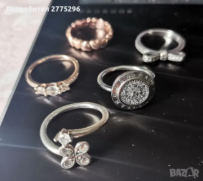 пръстени Pandora сребро нови, снимка 1