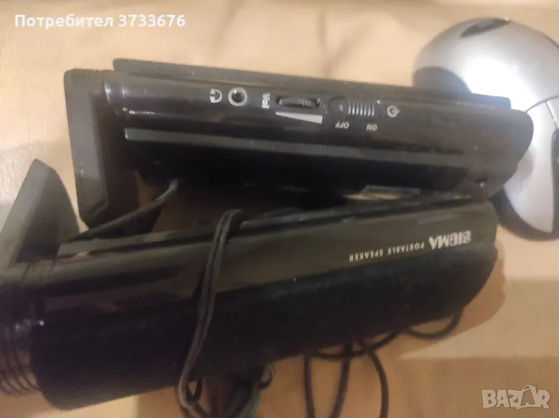 Комплект колонки за компютър с мишка., снимка 1