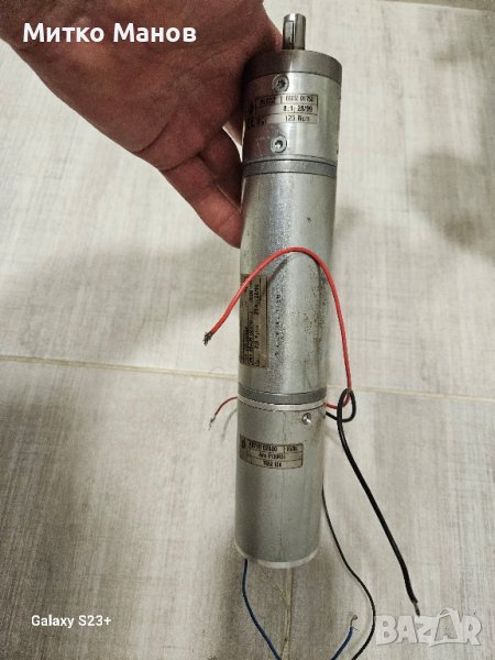 dc мотор с редуктор, енкодер и спирачка, снимка 1