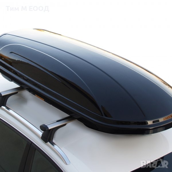 Автобокс Menabo Mania DUO, Черен, 580л, 225x89x36cm, снимка 1