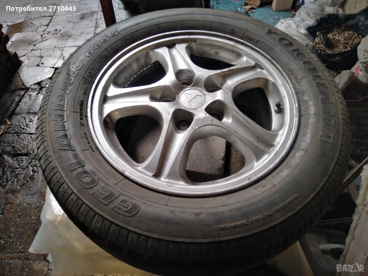 Гума с алуминиева джанта, снимка 1