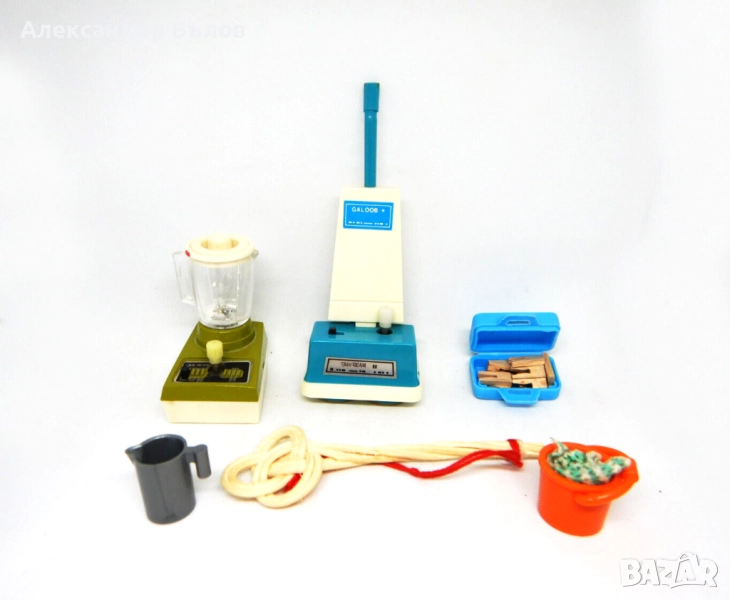 Играчки за Навиване Куклена Kъща Galoob Кухненско Oборудване Уреди Японски Миниатюрни, снимка 1