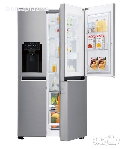 Хладилник с фризер LG GSJ-760PZXV SbS Общ капацитет (л): 601, снимка 1