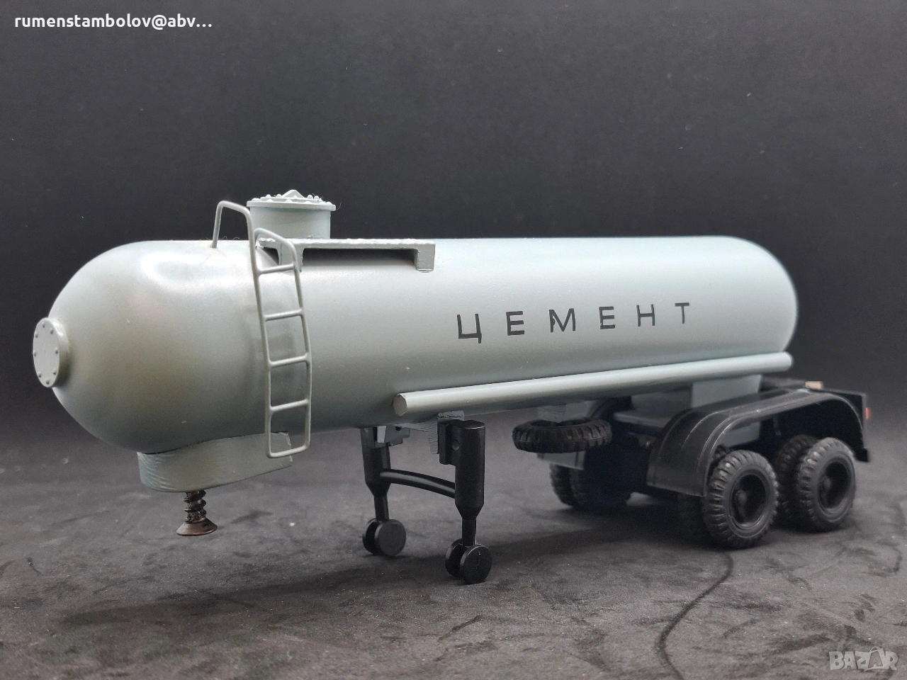 Цистерна за КамАЗ 5410, 1:43 Арек, Елекон, снимка 1