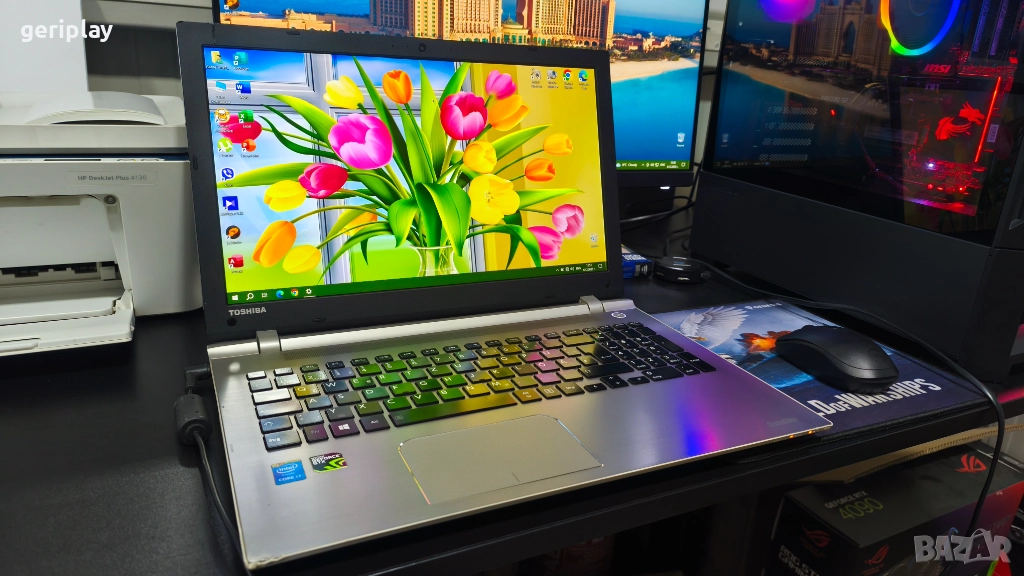 Бърз Лаптоп Toshiba с Intel Core i7 / 16Gb RAM / GeForce 950M 4Gb/ SSD, снимка 1