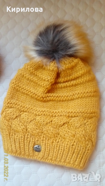 Зимна топла шапка, снимка 1