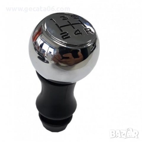 Peugeot 206 / Топка скоростен лост метална гланц за Пежо 206, снимка 1