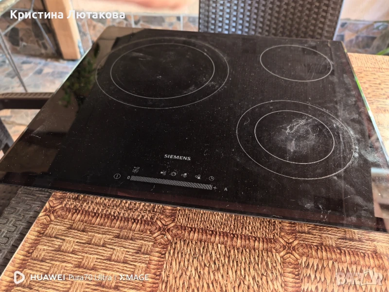 стъклокерамичен плот , снимка 1