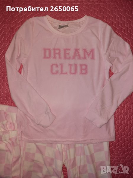 Детски комплект плюш-лукс 134/140см.в розово!, снимка 1