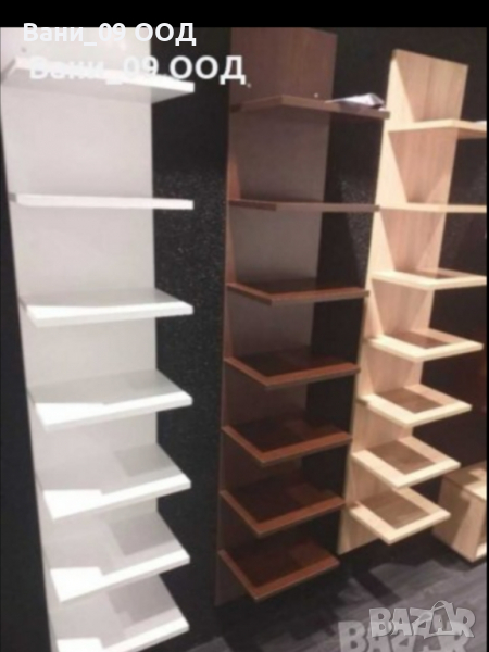 ПРОМО!!! Голяма стенна етажерка със 7 рафта за съхранение, снимка 1