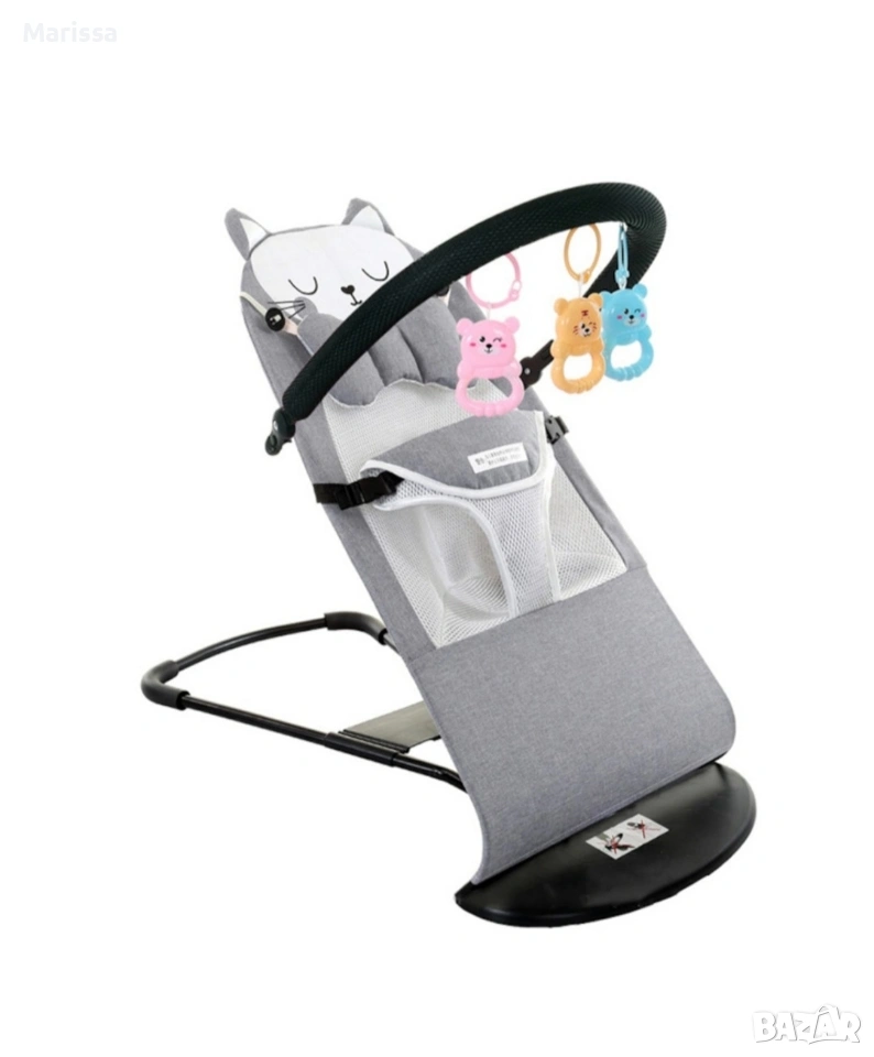 Бебешки люлеещ се стол, снимка 1