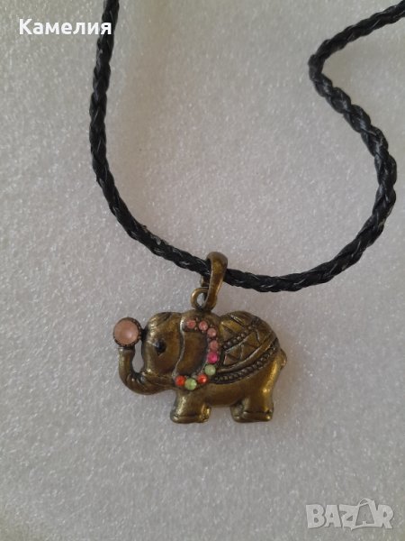 Верижка със слон , снимка 1