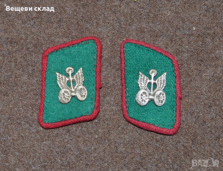 петлици за куртка граничар автомобилист ГВ, снимка 1