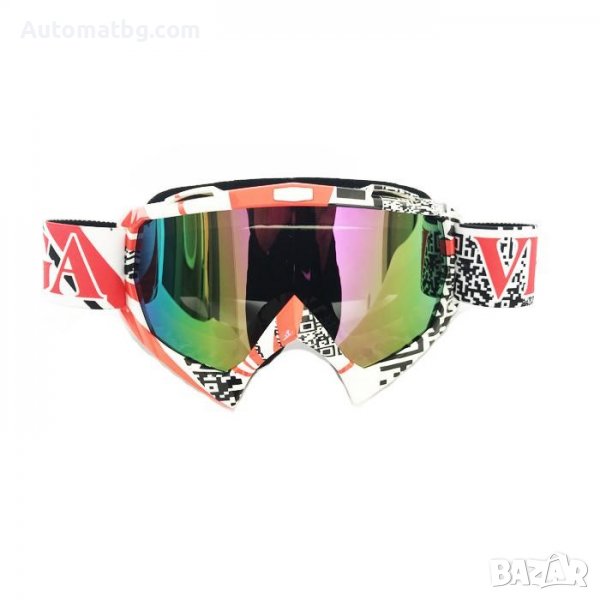 Мото очила Automat, Предпазни,K-824-C, Цветно стъкло, снимка 1