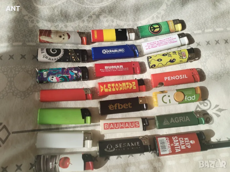 Колекция от запалки 21 бр., снимка 1