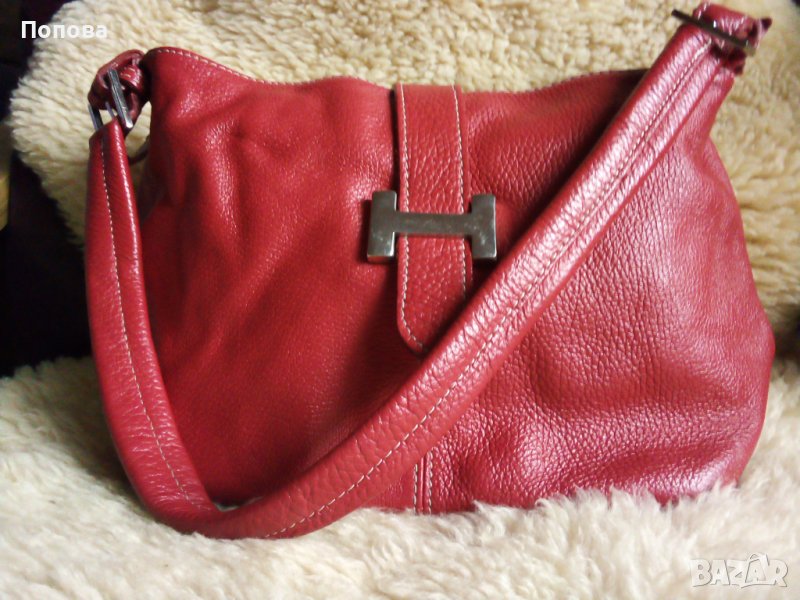 Кокетна чанта от естествена кожа , снимка 1
