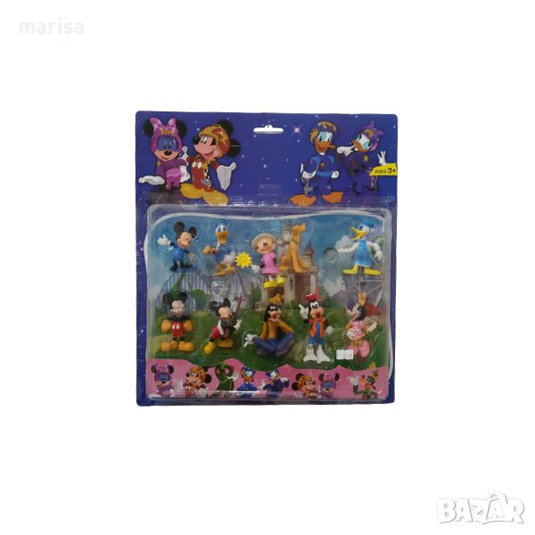 Фигури Мини Маус и приятели, блистер, Топери Minnie, игрален комплект, колекция 10 броя Код: 090399, снимка 1