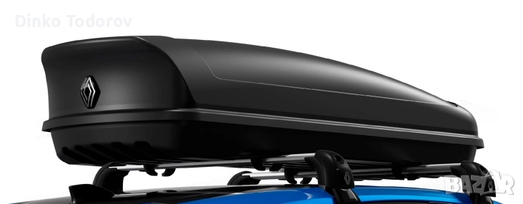 Твърд багажник 480L, черен, снимка 1