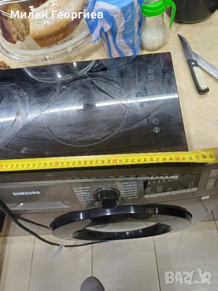 керамичен плот за вграждане двоен (за части), снимка 1