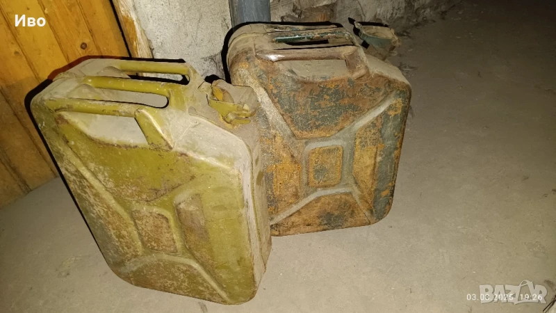 Метална, железна туба 20 литра. Железни туби 20 л., снимка 1