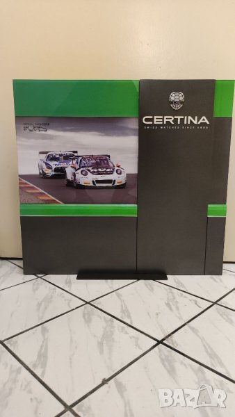 Реклама на часовници CERTINA и кутия за часовник CERTINA. , снимка 1