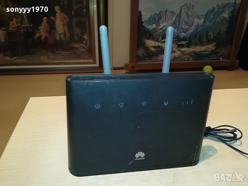 РУТЕР МТЕЛ-HUAWEI 4G-A1 ROUTER мтел-ски със сиви антени 2508211100, снимка 1