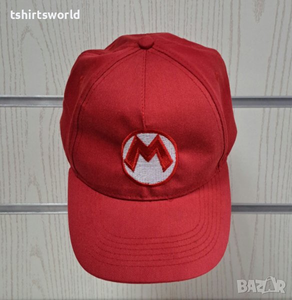 Нова детска шапка с козирка Super Mario Bros (Супер Марио), снимка 1