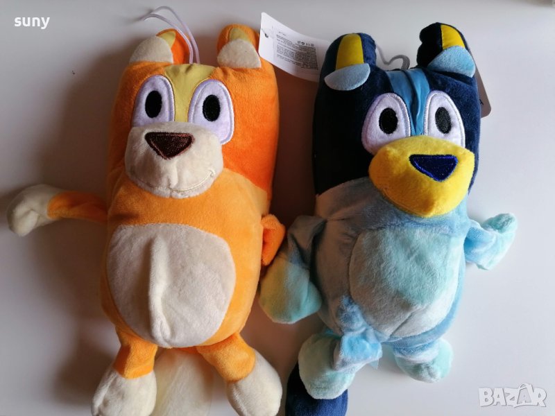 Плюшена играчка Блуи и Бинго, снимка 1