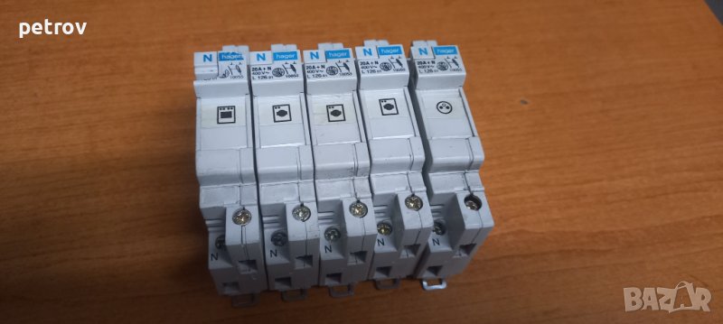 Предпазител 1P+N 20A 400V 1M L1 2601, снимка 1