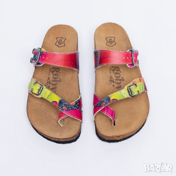 🥁 Намаление - Летни ортопедични чехли с велурена стелка | Марка Tuasolea, снимка 1