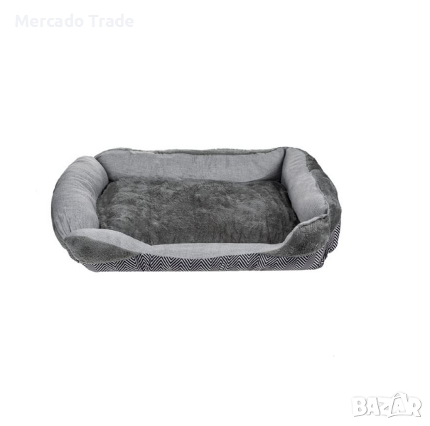 Легло Mercado Trade, За кучета, Правоъгълно, Сиво, снимка 1