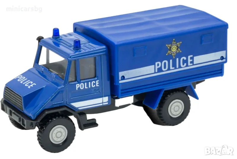 Метални камиончета: Urban Spirit - Полицейски камион, снимка 1