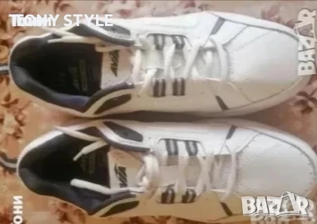 Нови Мъжки Маратонки Изцяло от Естествена Кожа 44, снимка 1