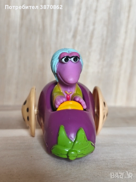 1988 McDonald’s Happy Meal Toy Mokey Fraggle Rock Veggie Car, снимка 1