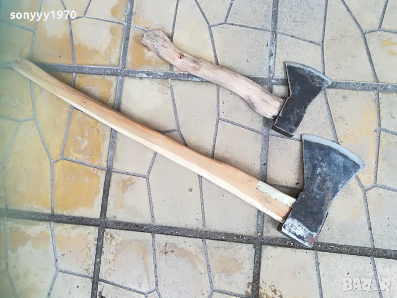 поръчани-брадви острилки 2бр голяма и малка 2101231712, снимка 1