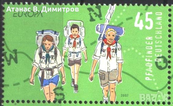 Чиста марка Европа СЕПТ Скаути 2007 от Германия, снимка 1