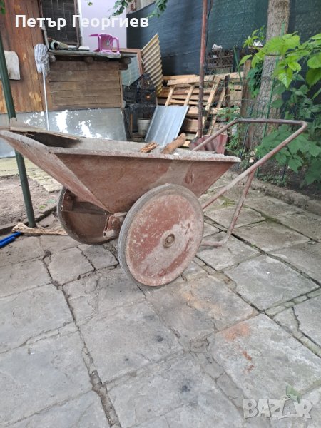 Продавам Метална Самосвална количка, снимка 1