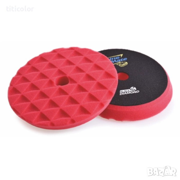 ShineMate 34116-7 Гъба полир червена 150x25mm, снимка 1