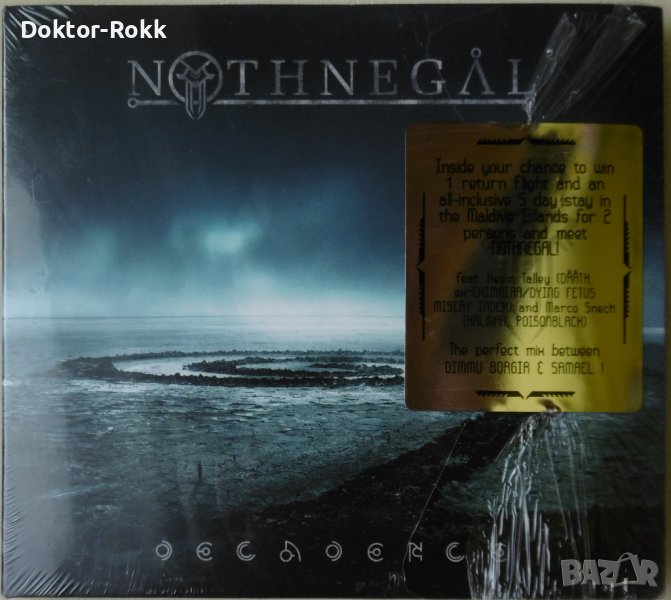 Nothnegal – Decadence (2012, Digipak, CD), снимка 1