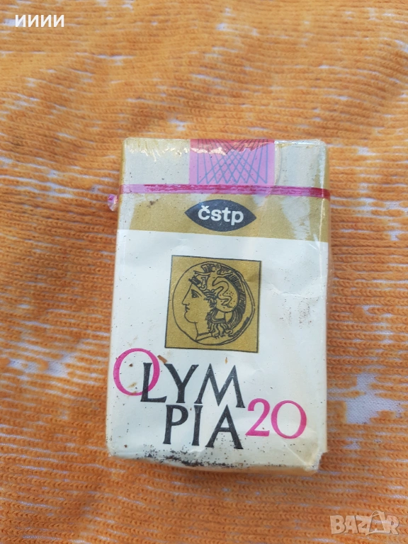 Пакет кутия цигари Olimpia, снимка 1
